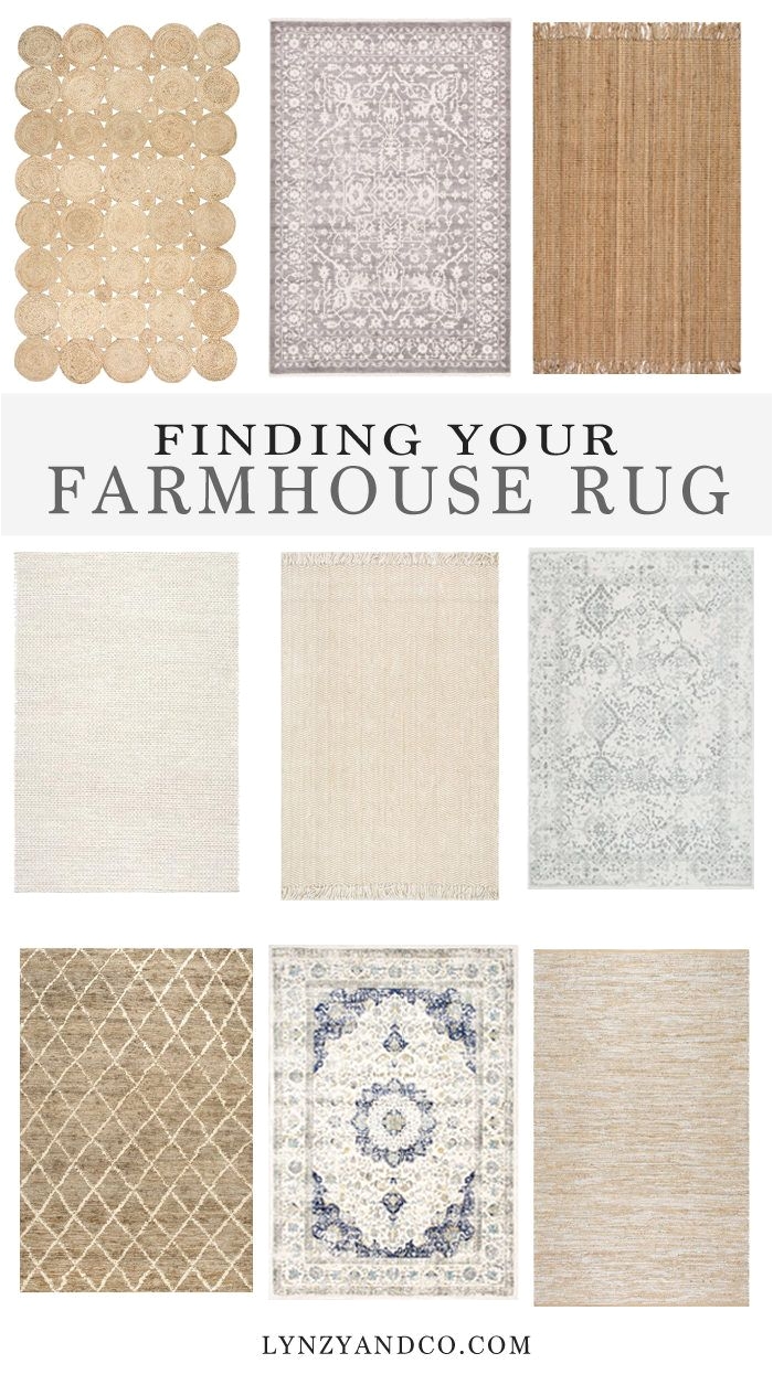 Tahari Home Rugs Hand Woven Finding the Perfect Farmhouse Rug Pinterest Living Rooms Room