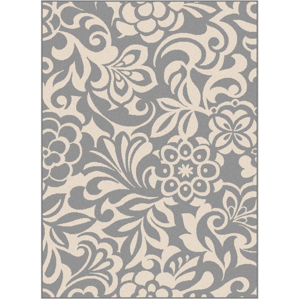 tahari gray 7 ft 10 in x 10 ft 3 in indoor outdoor area rug