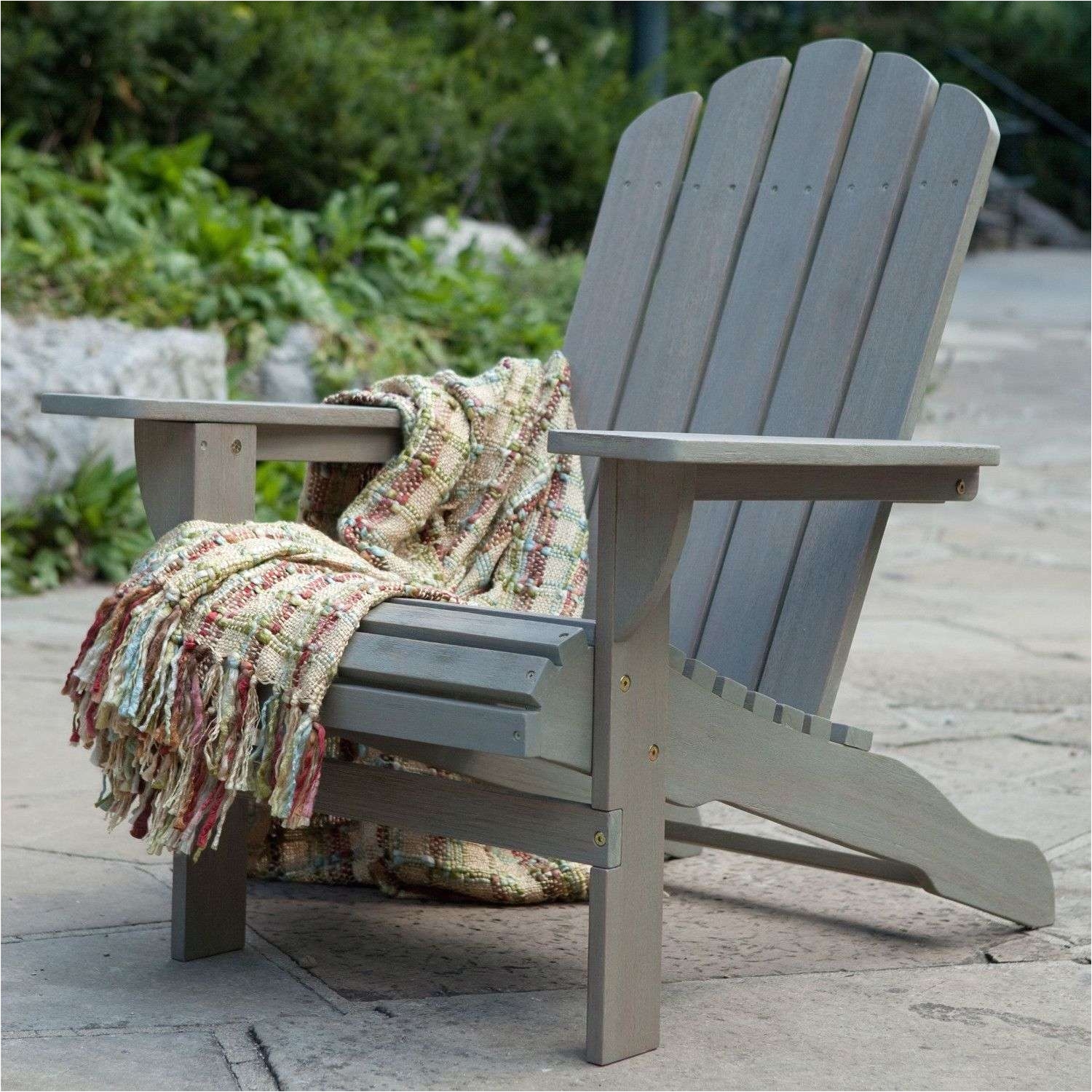 eco friendly eucalyptus wood outdoor adirondack chair in driftwood concept of double adirondack chair plans