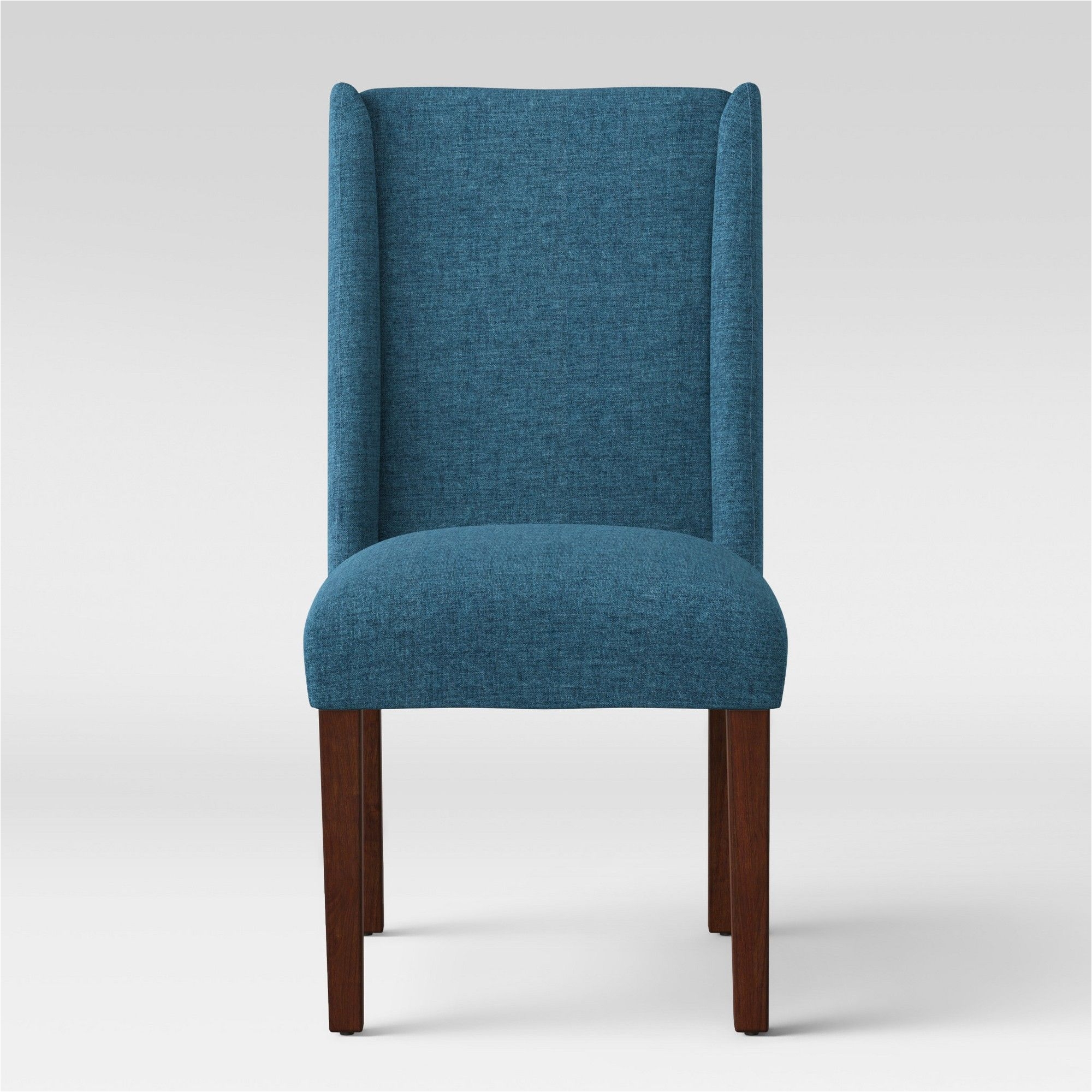 Target Armless Side Chairs Lowell Modified Wingback Dining Chair Navy Blue Fully assembled