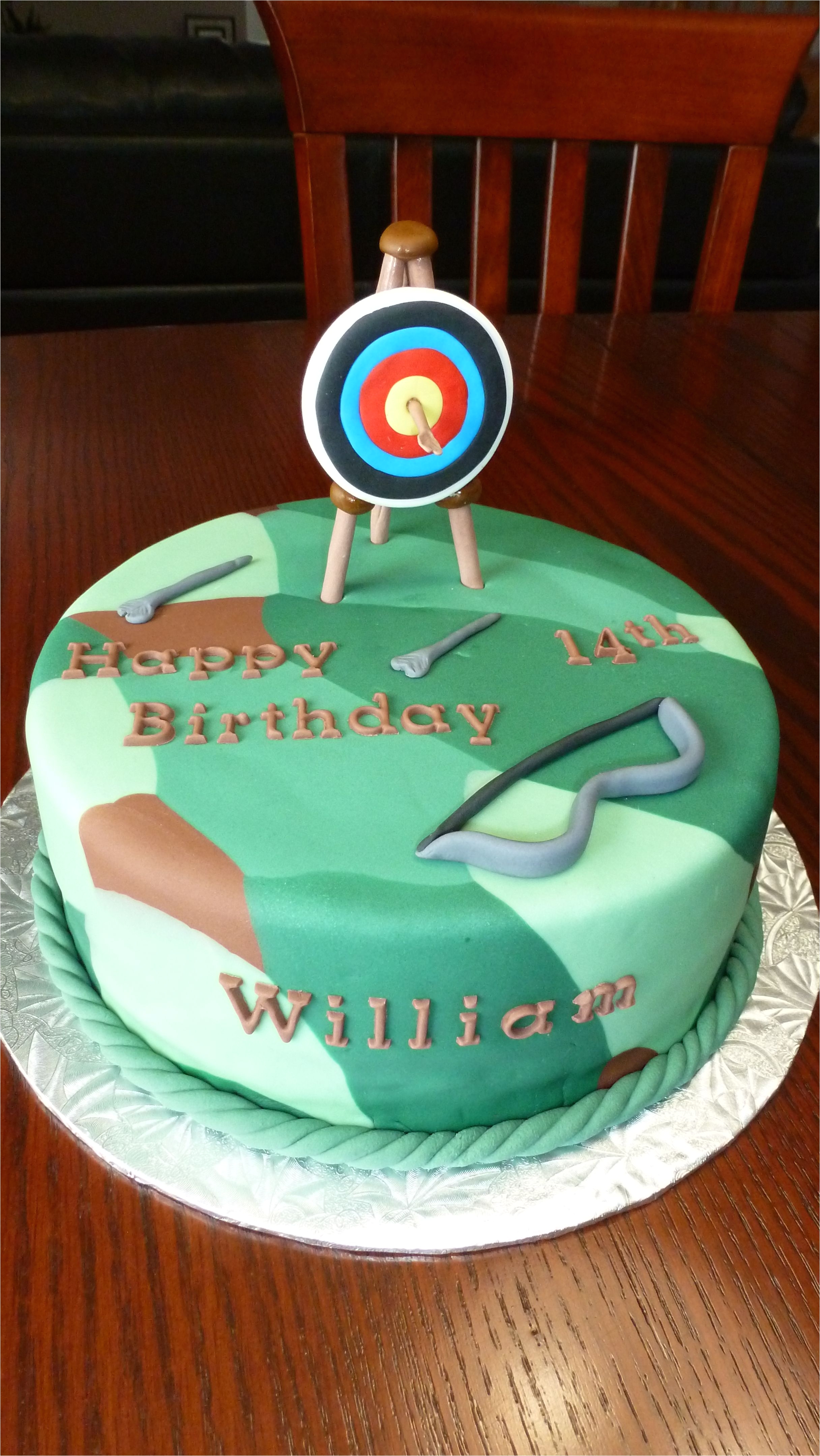 Target Christmas Cake Decorations Archery Cake Frosted Cakes Pinterest Archery Cake and Birthdays