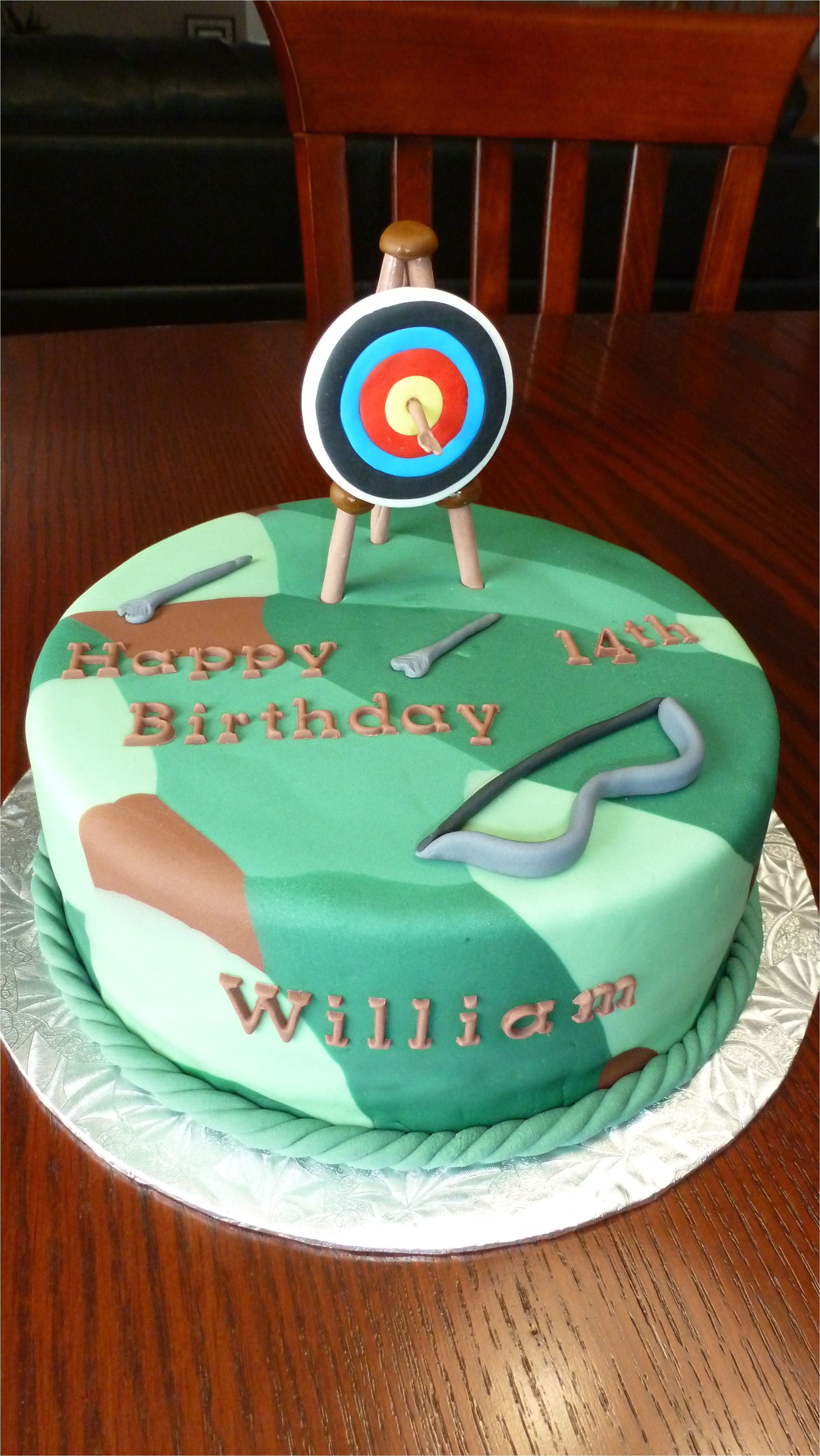 Christmas Cake Decorations picture archery cake archery cake frosted cakes pinterest archery cake and birthdays