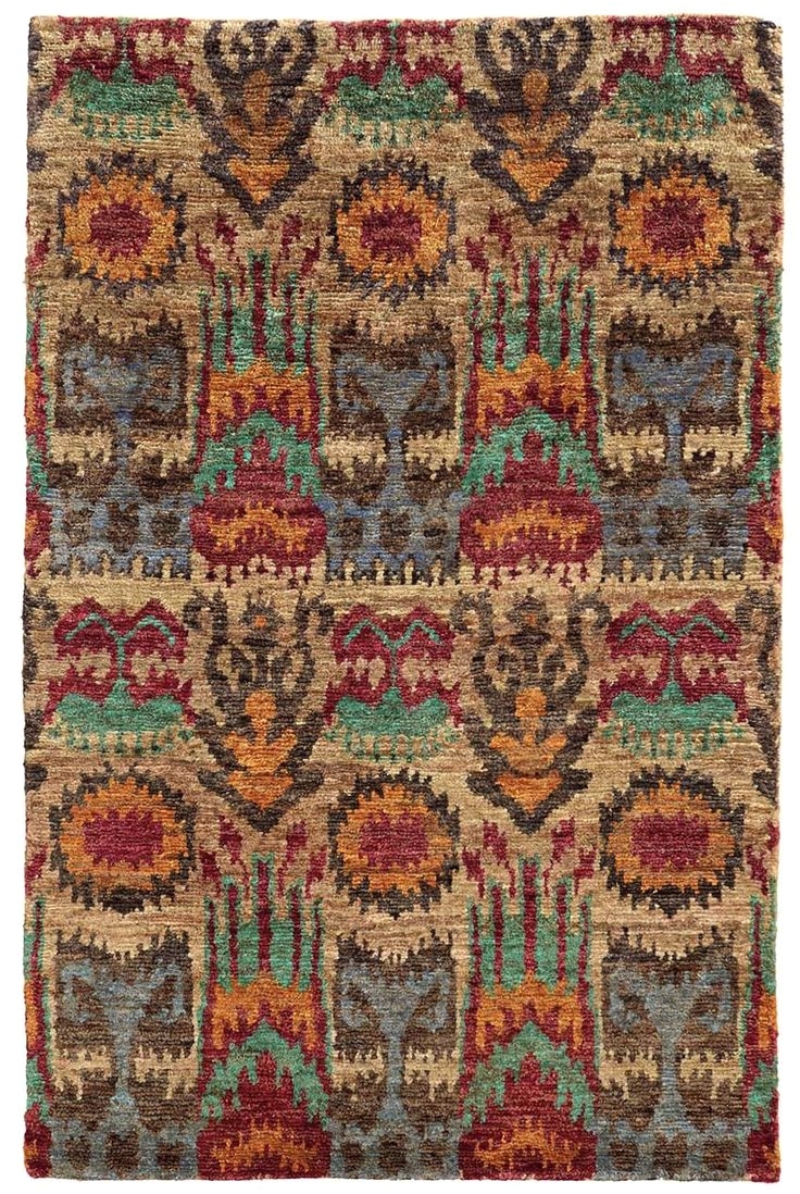 tommy bahama ansley area rug 50902 abstract beige multi