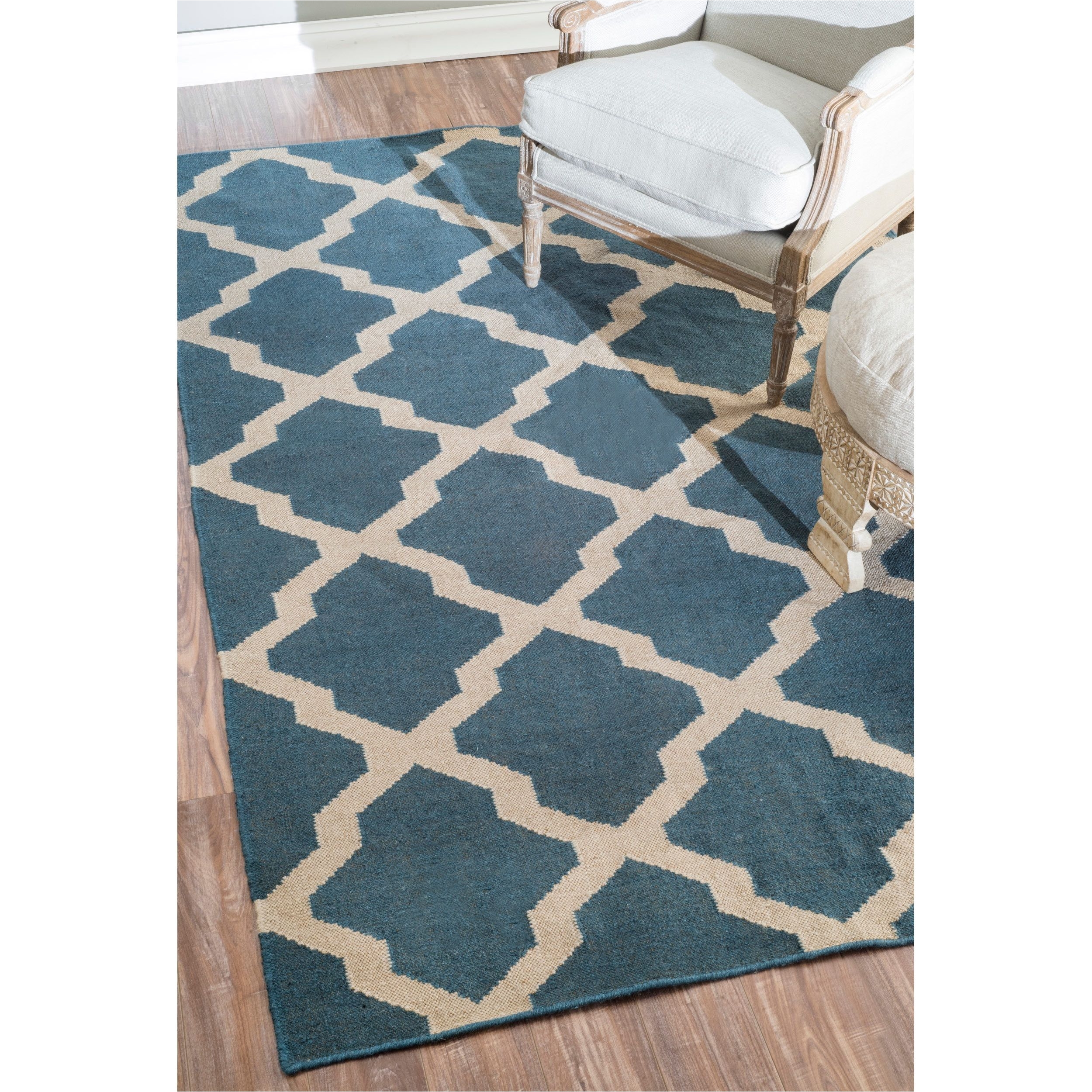 nuloom flatwoven indoor outdoor trellis fancy rug 5 x 8