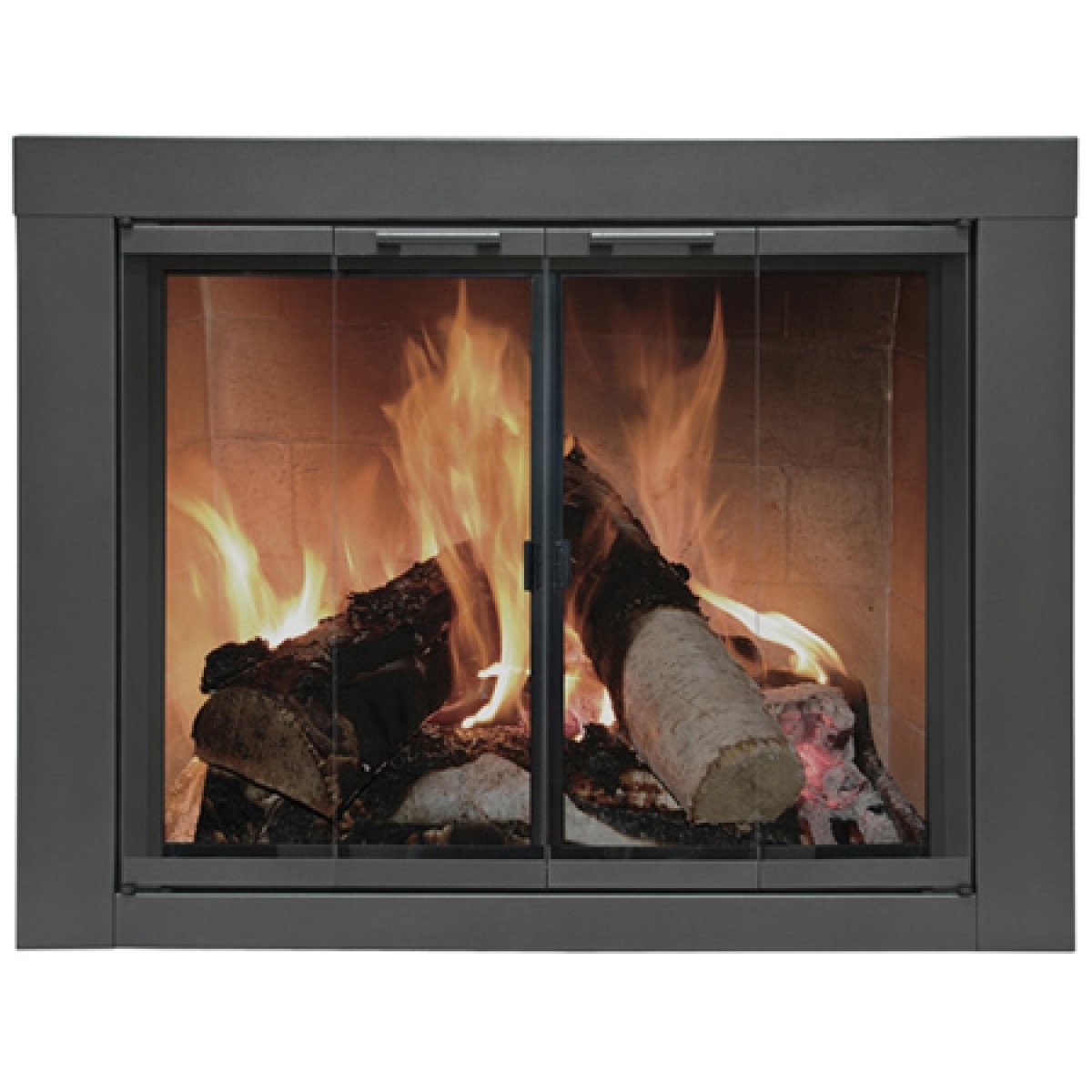 the arlington masonry fireplace door