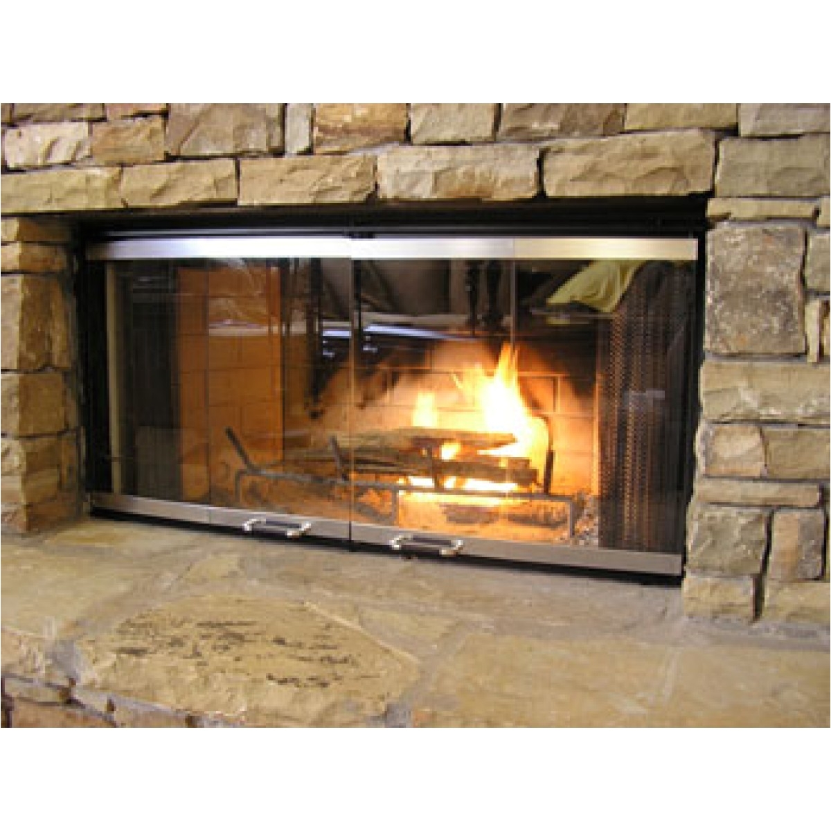 Temtex Fireplace Doors Fireplace Replacement Glass for Prefab Fireplace Doors Brick Anew