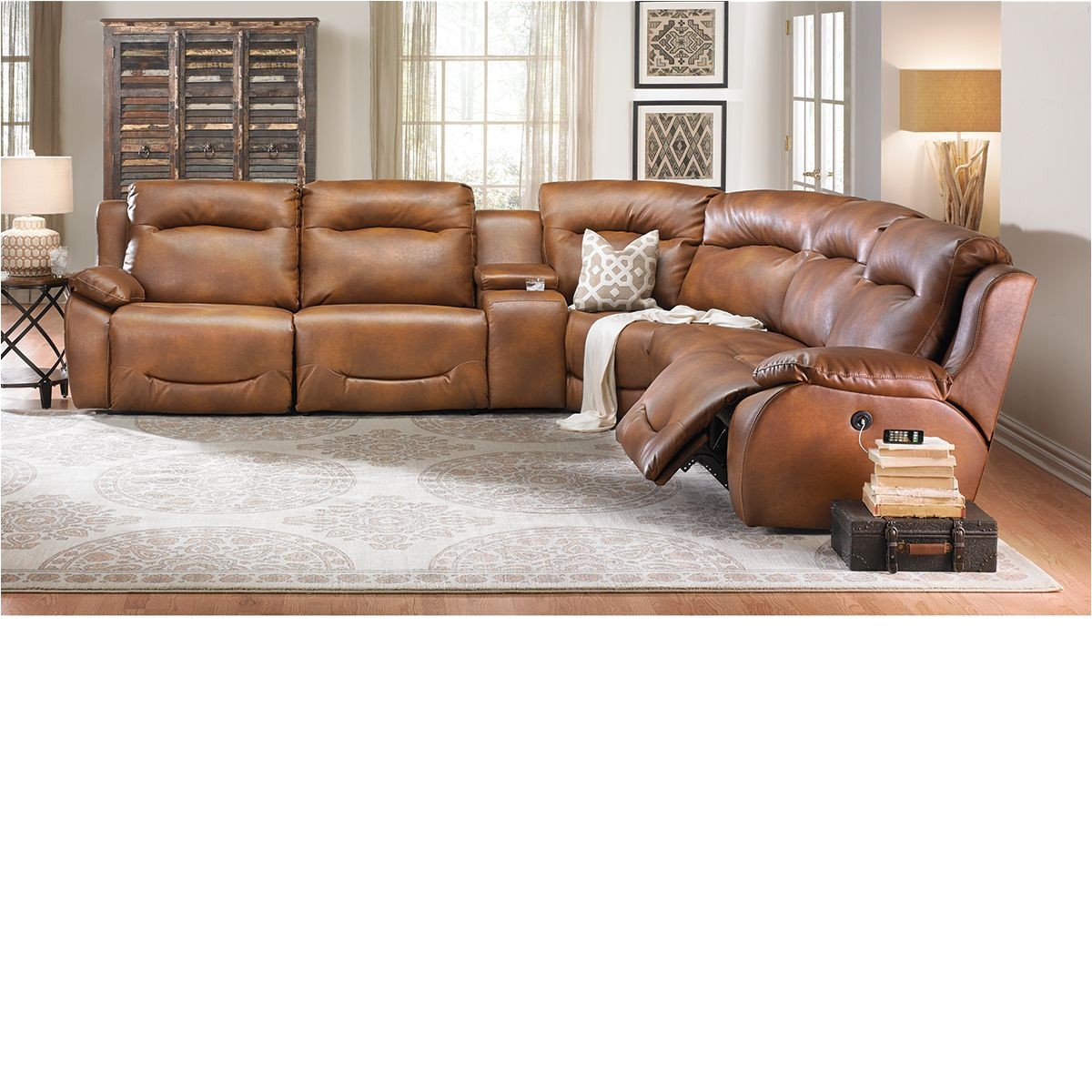 the dump furniture outlet closeout 6 piece power plus sectional