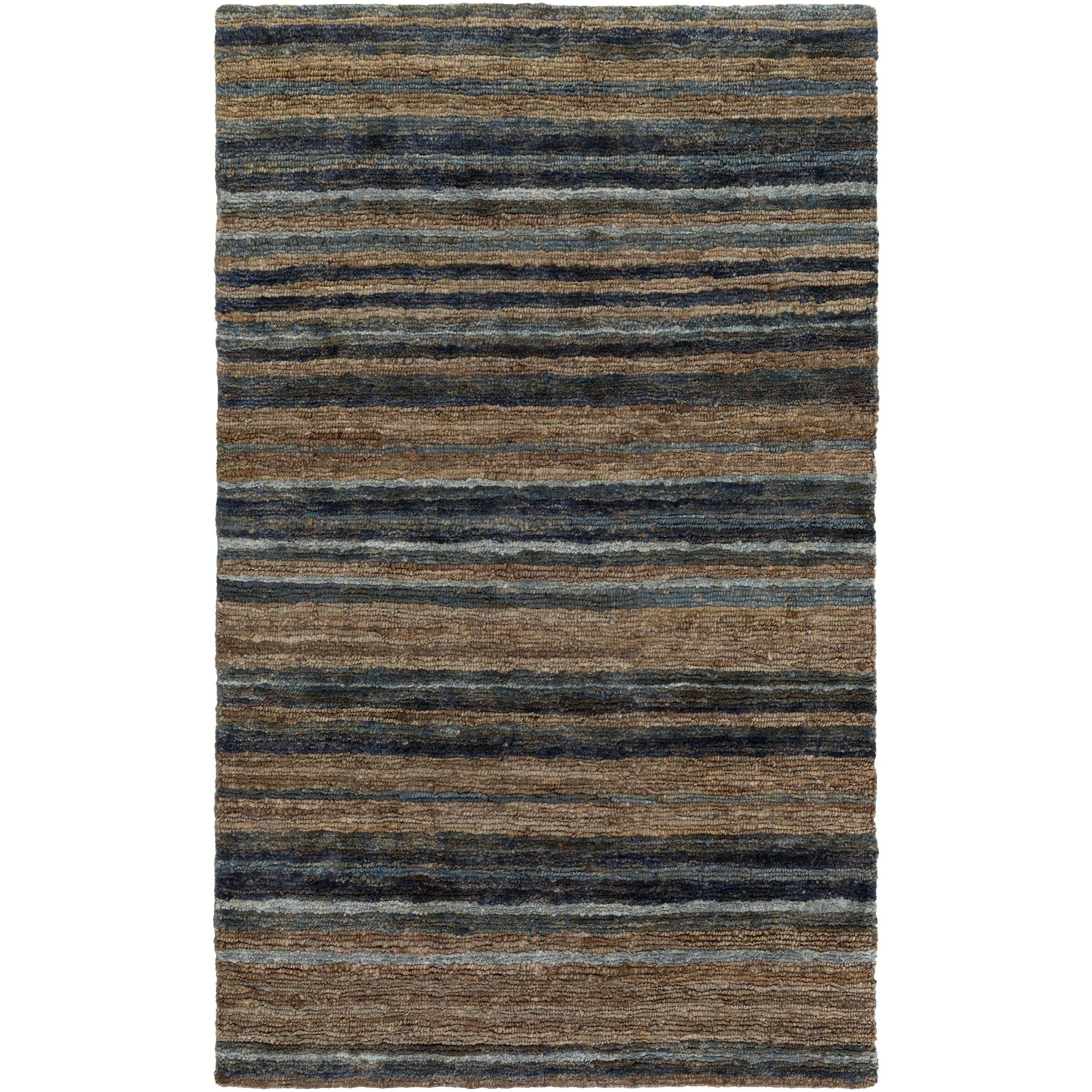 hand woven jeff stripe hemp textured rug 3 3 x 5 3 olive 3 3 x 5 3 green