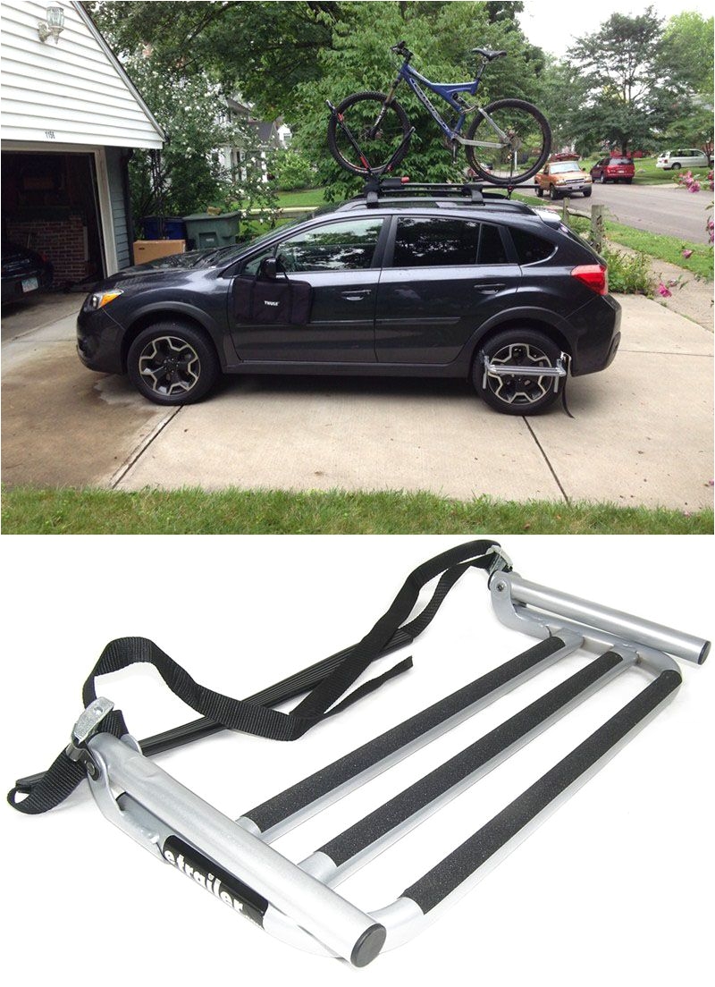 Thule Roof Rack for toyota Tacoma Double Cab Thule Step Up Wheel Step Tire Mount Pinterest Roof Rack Truck