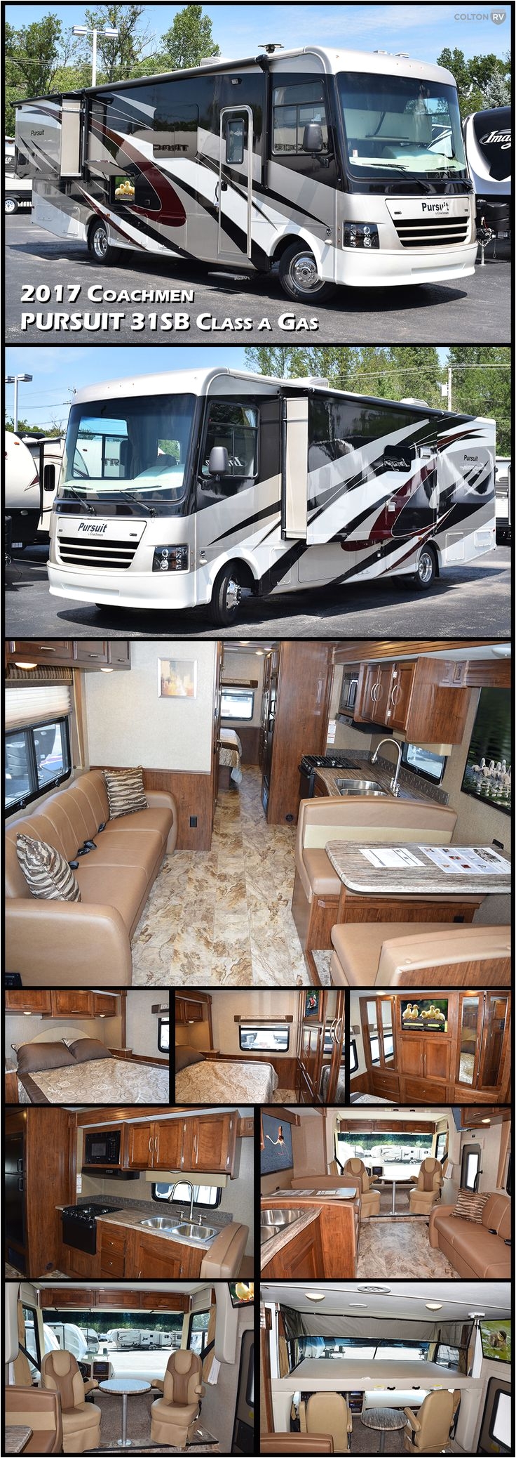 2017 coachmen pursuit 31sb class a gas motorhome the all new pursuit motorhome by coachmen