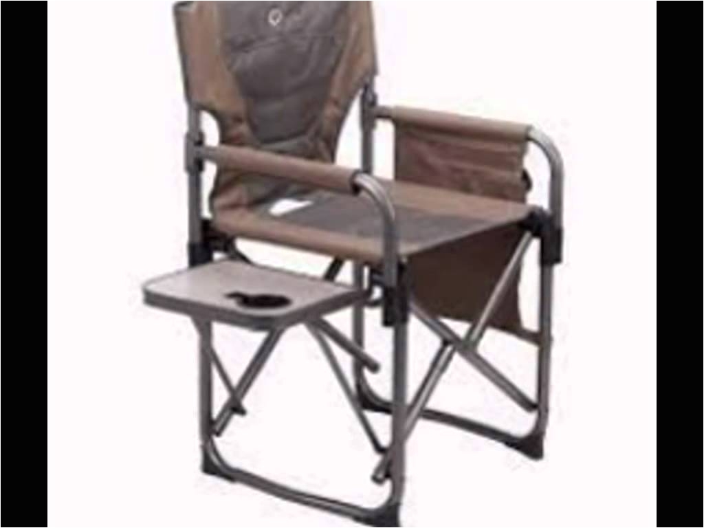 Timber Ridge Chairs Bjs Directors Chairs with Folding Side Table Youtube