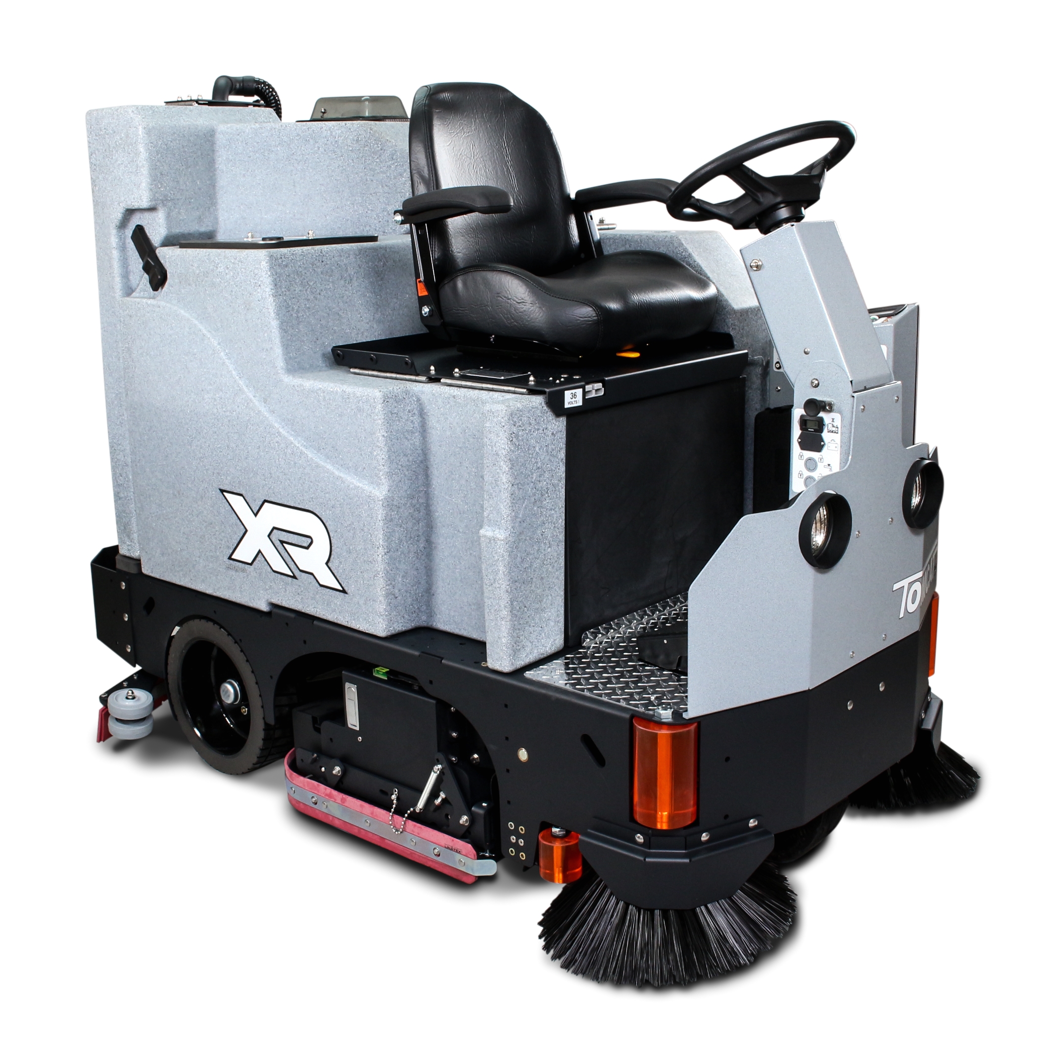 tomcat xr riding floor scrubber and sweeper