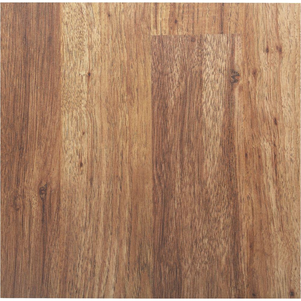 Trafficmaster Glueless Laminate Flooring Alameda Hickory Trafficmaster Eagle Peak Hickory 8 Mm Thick X 7 9 16 In Wide X 50 3