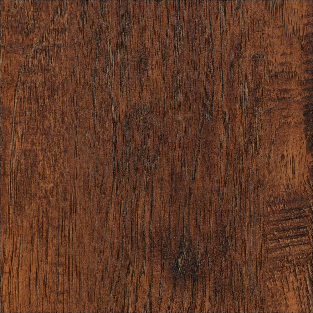 Trafficmaster Glueless Laminate Flooring Alameda Hickory Trafficmaster Embossed Alameda Hickory 7 Mm Thick X 7 3 4 In Wide X