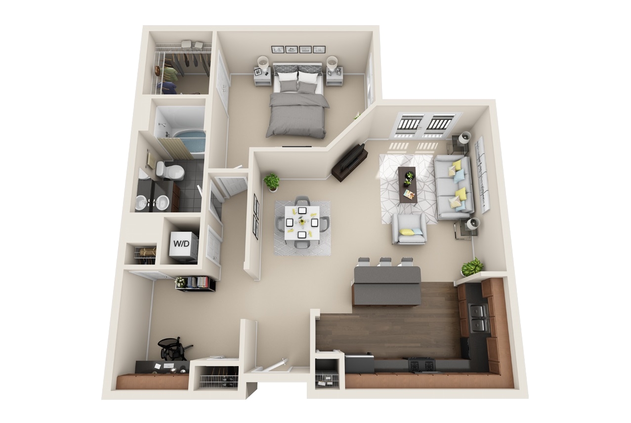 suite a floorplan