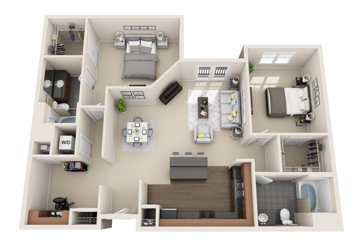 suite a floorplan