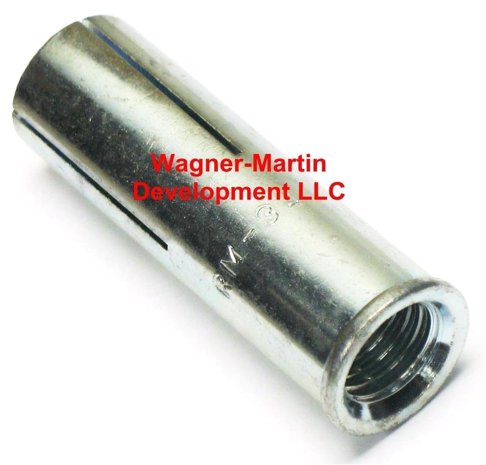 1 red head rm 34 drop in concrete floor anchor 1 od 3 4 bolt regular 10 thread ebay