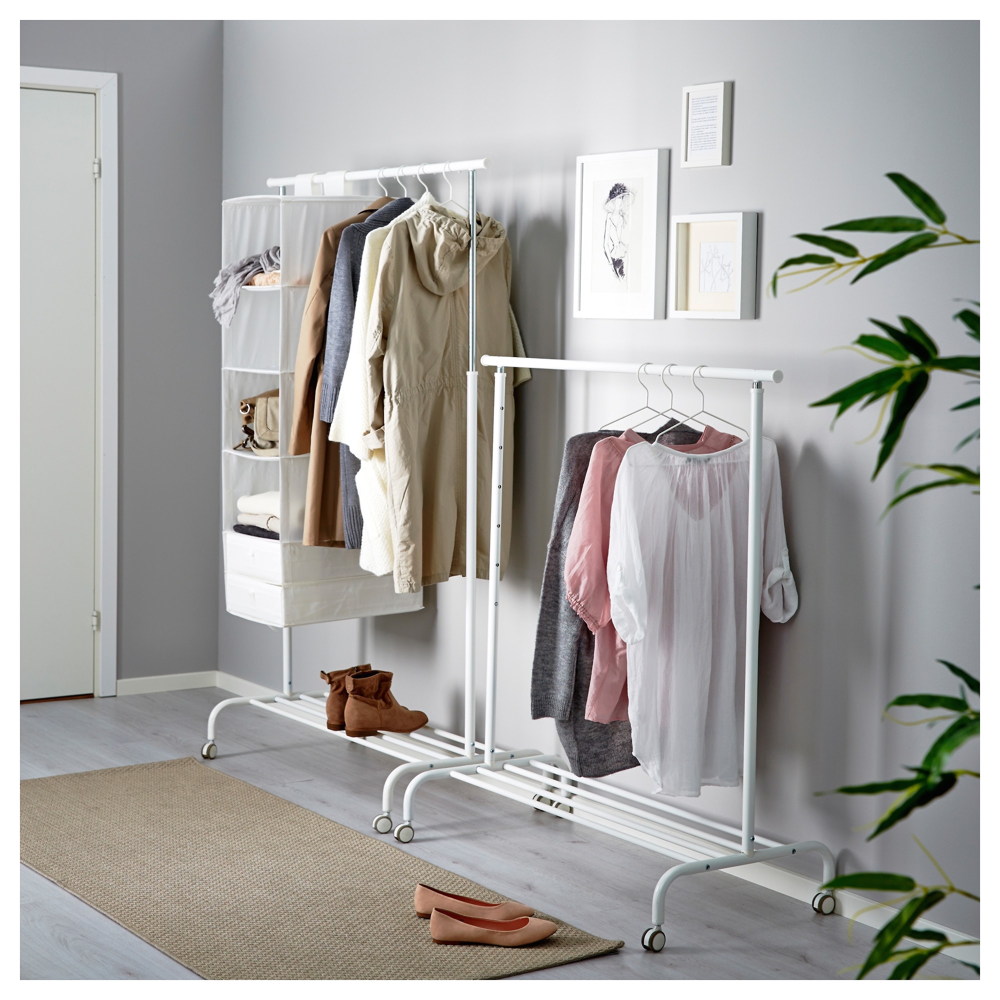 Uline Double Clothes Rack Rigga Clothes Rack Ikea