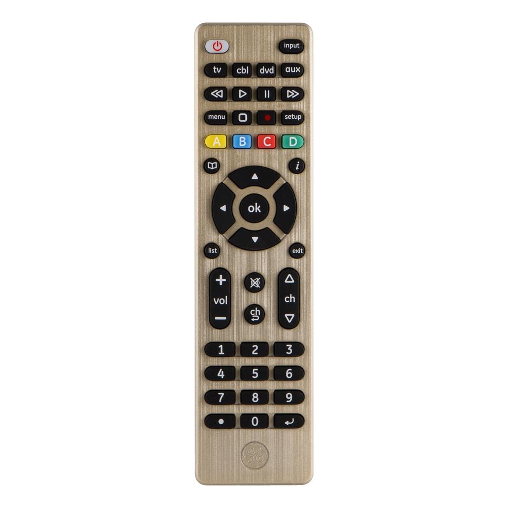 4 device designer series universal remote control