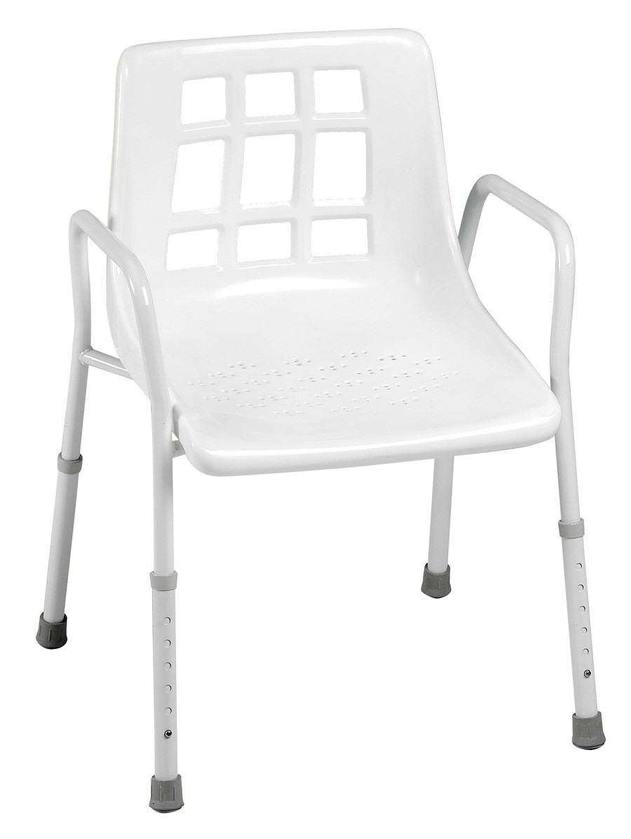 Used Shower Chair with Back Old Fashioned Handicap Chair for Shower Gift Bathroom with Bathtub