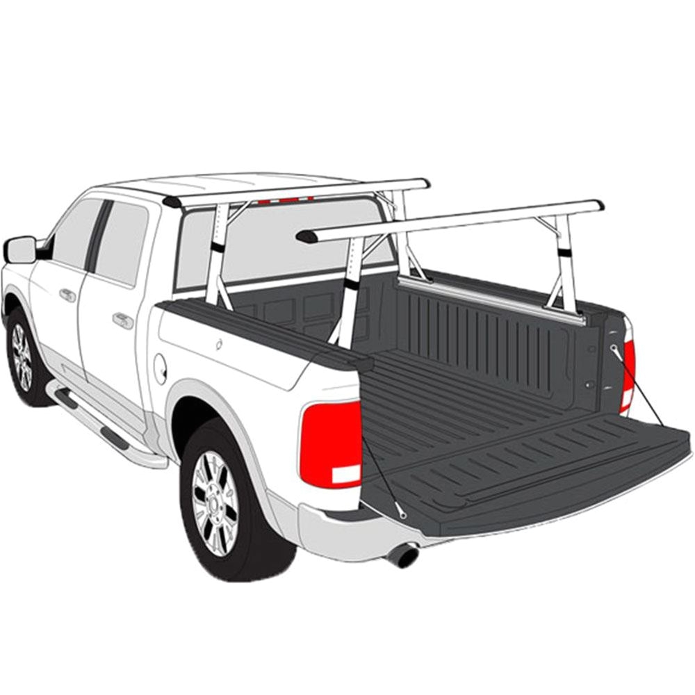 p3510 a b black aluminum 55 dodge ram cargo rack