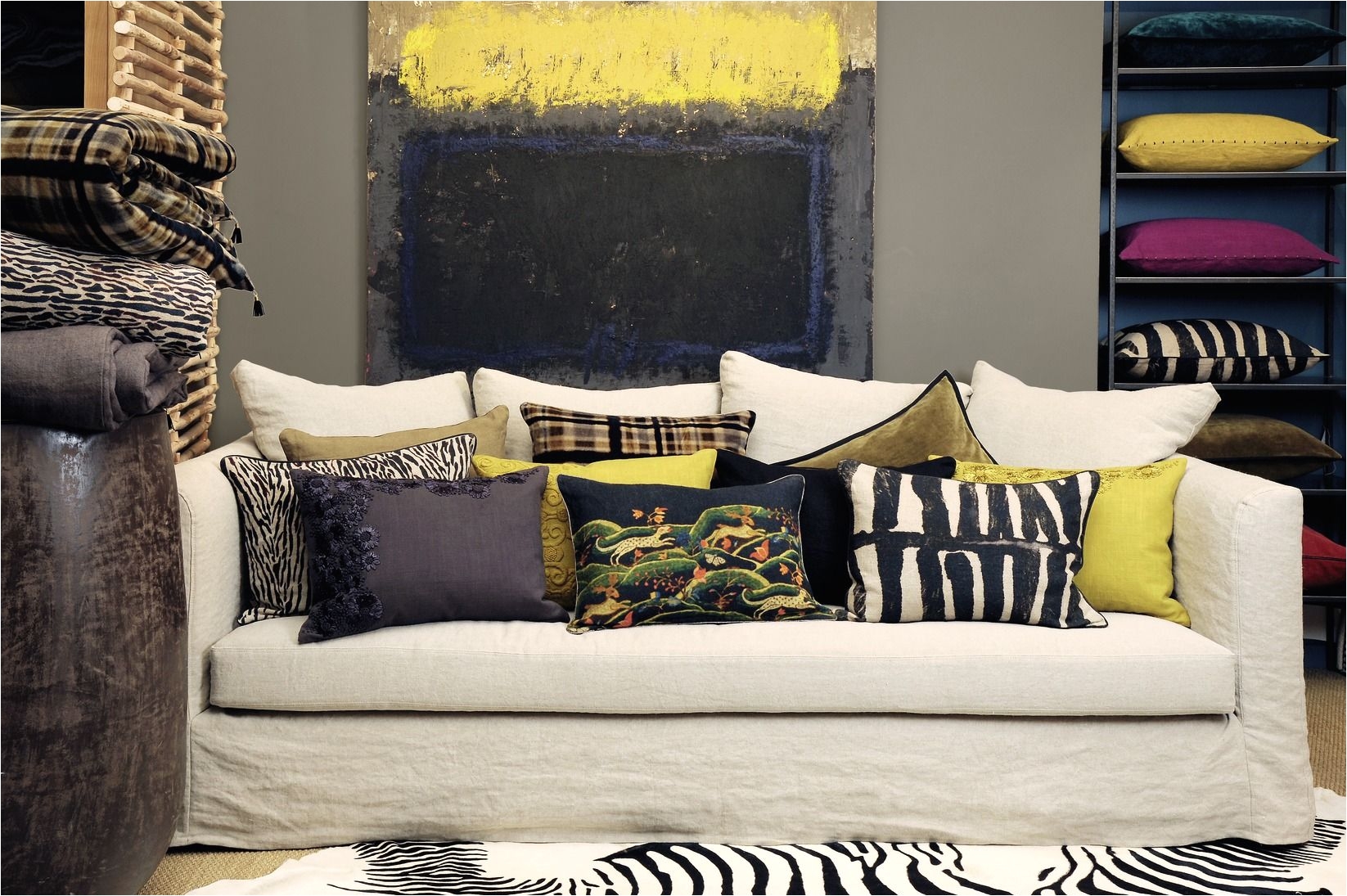 combine all the different pillows l accessoire pillows home