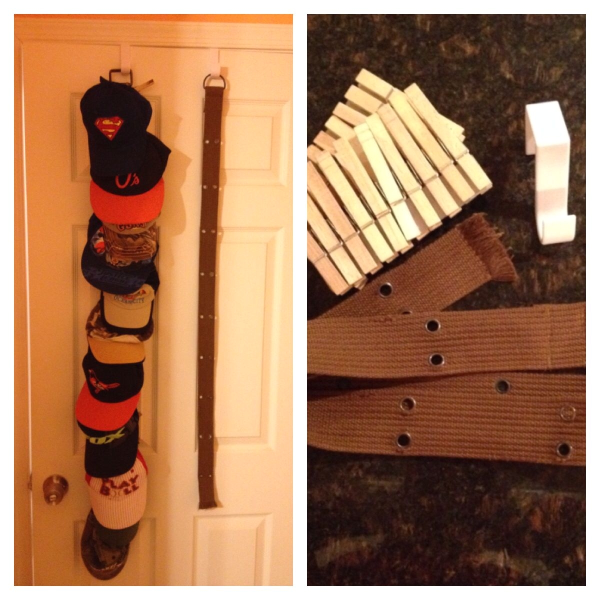 Wall Mount Hat Rack Target Diy Over the Door Hat Rack I Recently Pinned something Similar