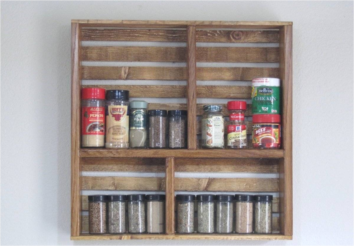 Wall Mountable Wooden Spice Rack Cabinet Door Spice Rack Plans Images Doors Design Modern