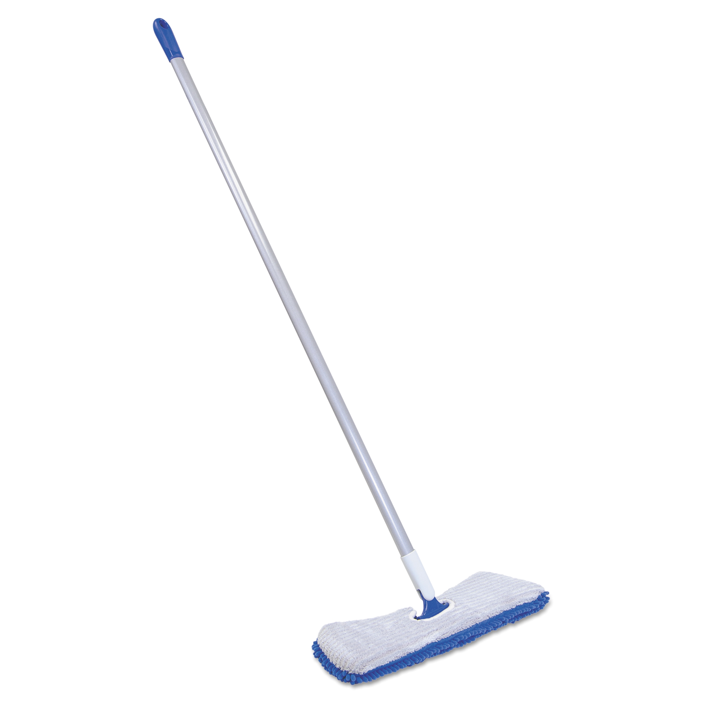 quickie flip amp shine microfiber floor mop 19 1 2 head 48 handle blue gray walmart com