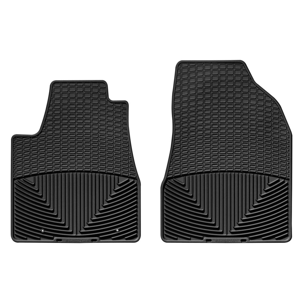 weathertech w40 series black front all weather floor mats all weather floor mats