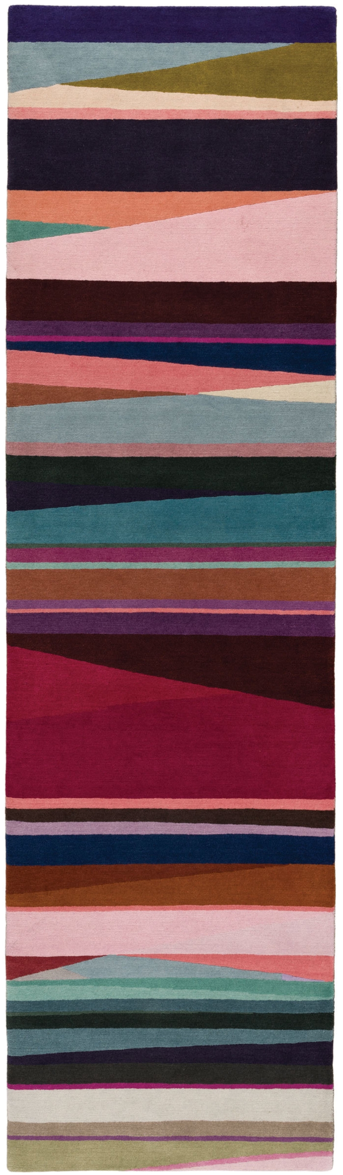 tapis refraction bright runner paul smith the rug company