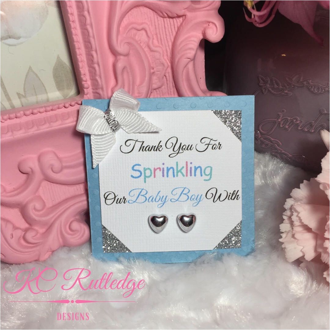 baby shower designer unique 1 80 1 95 each sprinkle baby shower favors with heart earrings
