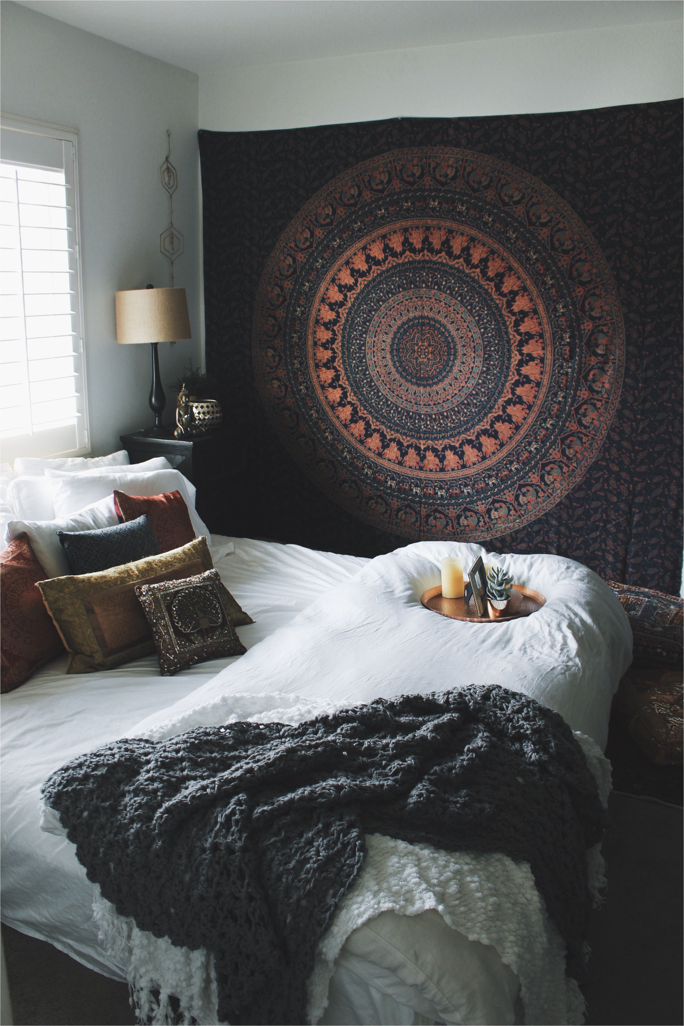 every lady scorpio mandala tapestry is designed to create good vibes positive energy a tapestry is a heavier decorative textile created to be used as a