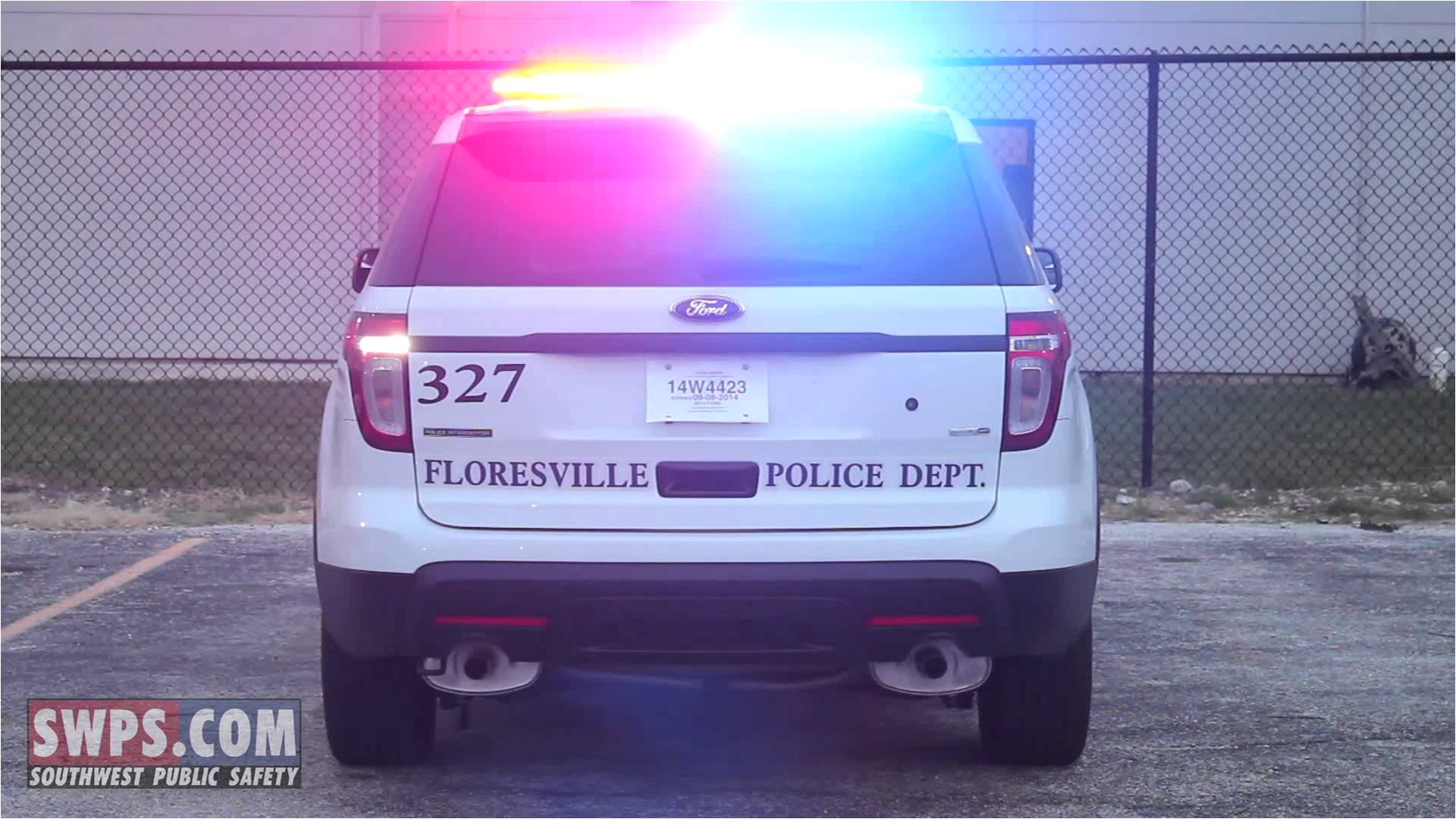 2014 ford police interceptor utility with whelen legacy light bar swps fpd14piutility youtube