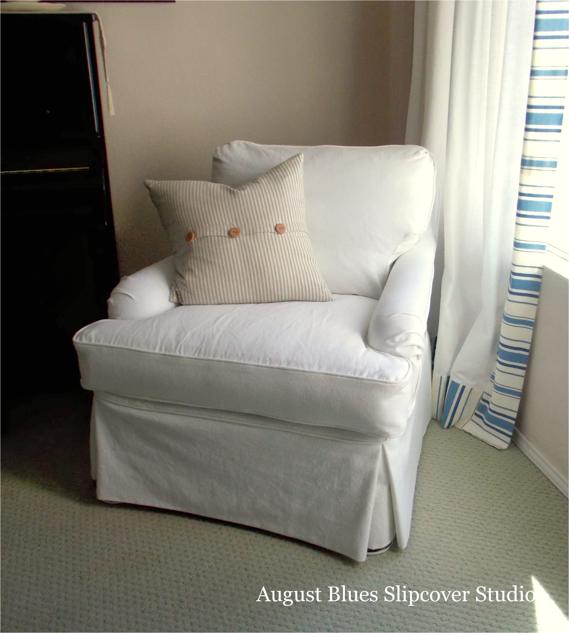 White Chair and A Half Slipcover Picture Wingbackhair Slipcovers without Tushion White Slipcover Wing