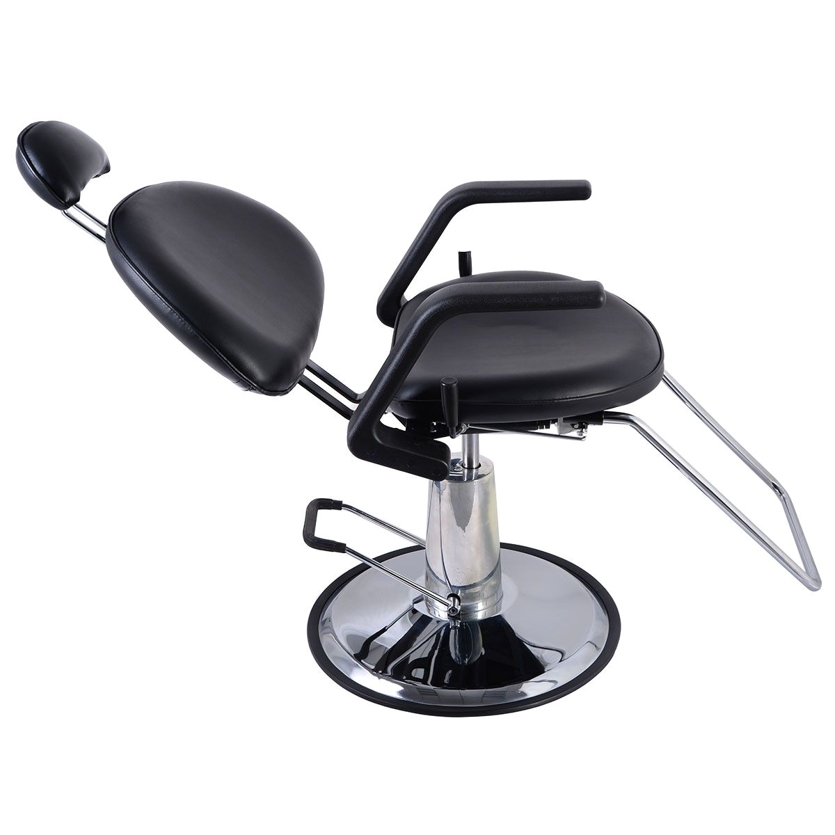 reclining hydraulic barber chair salon beauty spa styling hairdressing threading