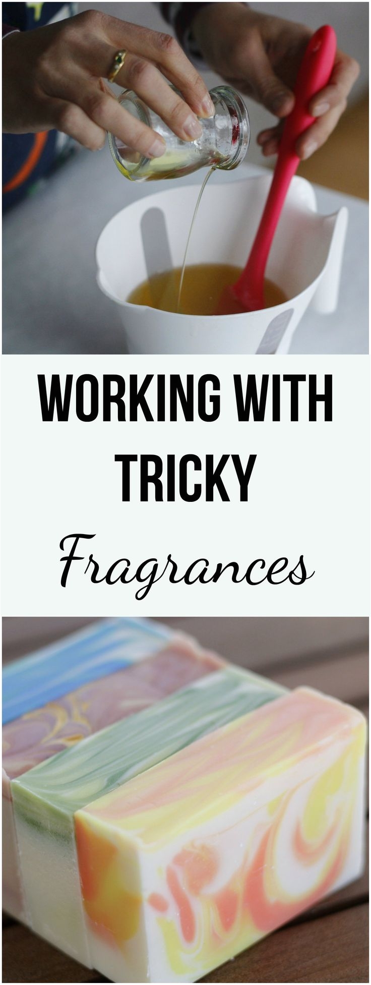 how to make multiple batches of soap working with tricky fragrances