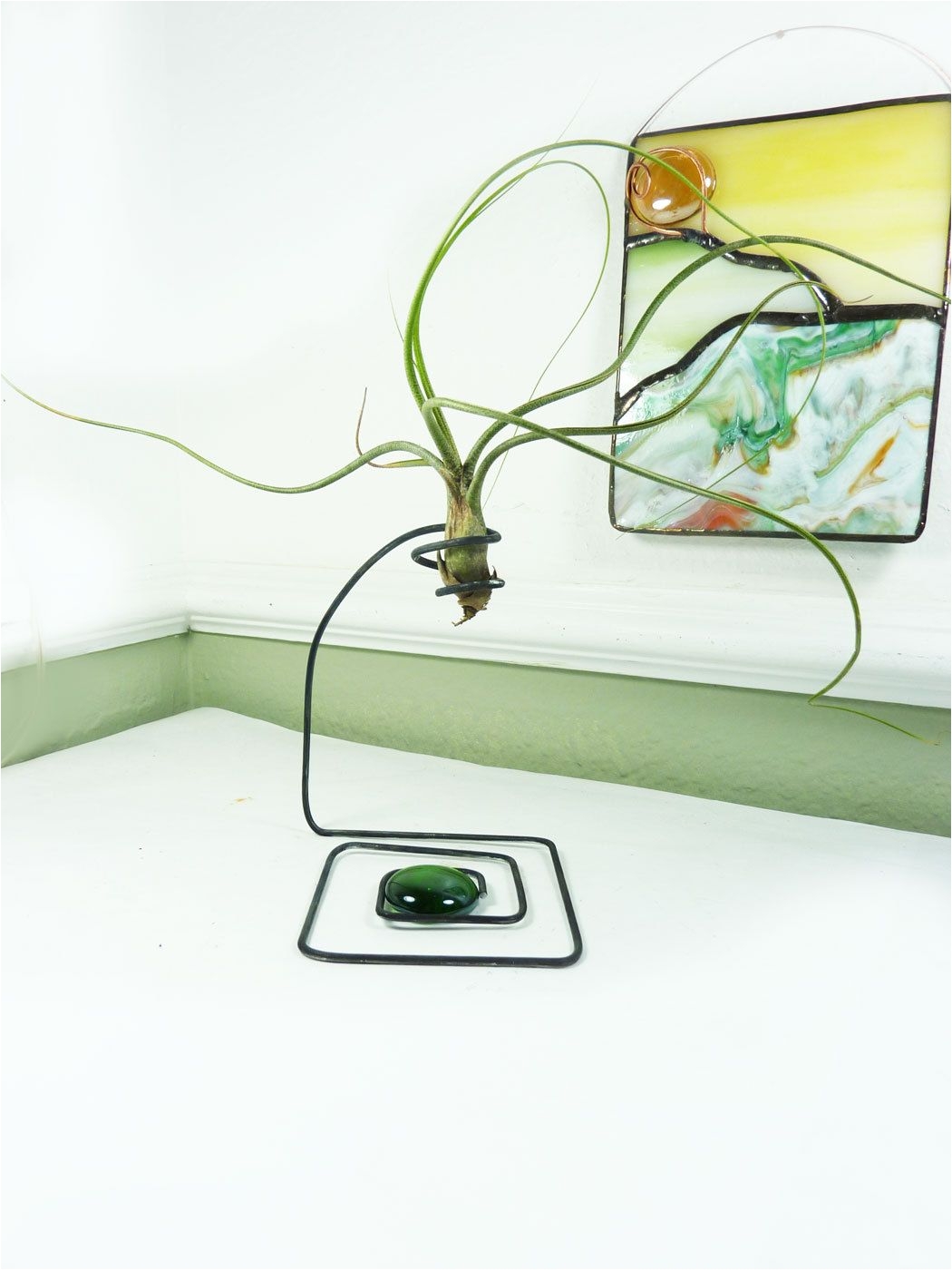 wire air plant holder high drama