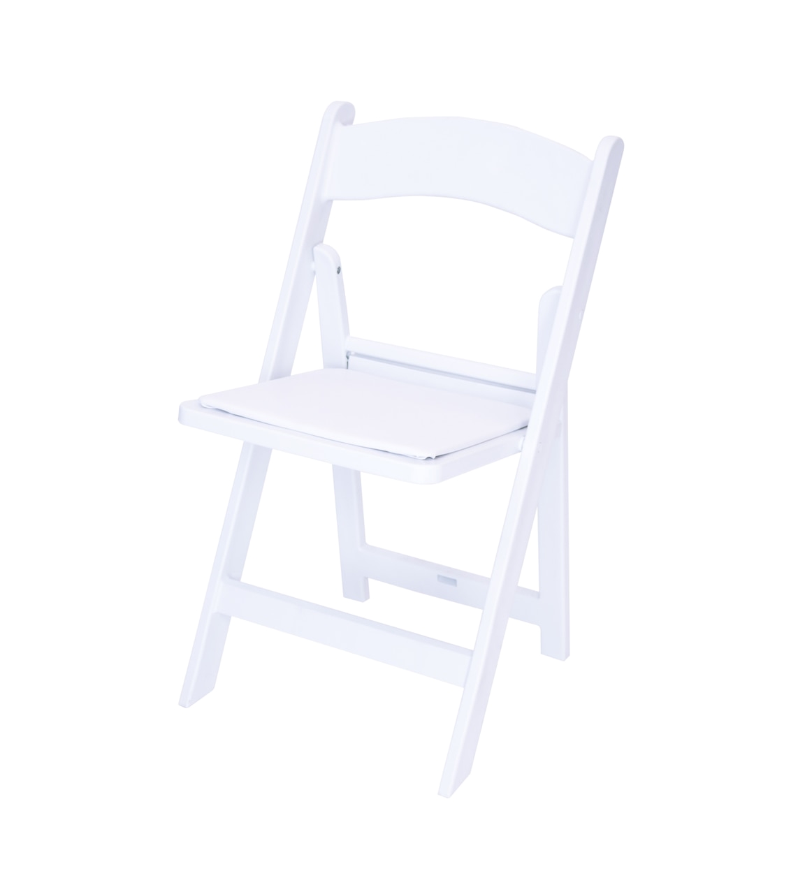 classic series white resin folding chair 1000 lb capacity wedding garden style