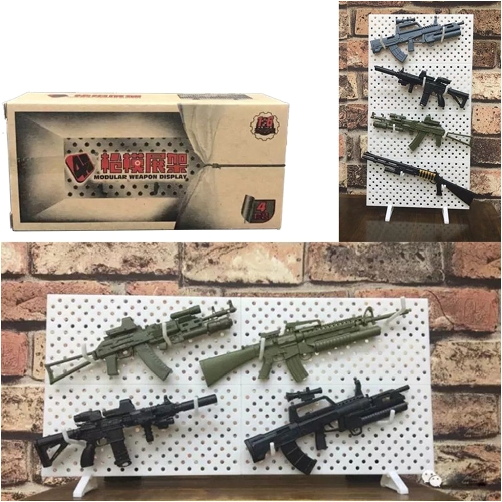 1 6 1 6 scale modular gun rack set 12 figure weapons display wall no weapon in dolls accessories from toys hobbies on aliexpress com alibaba group