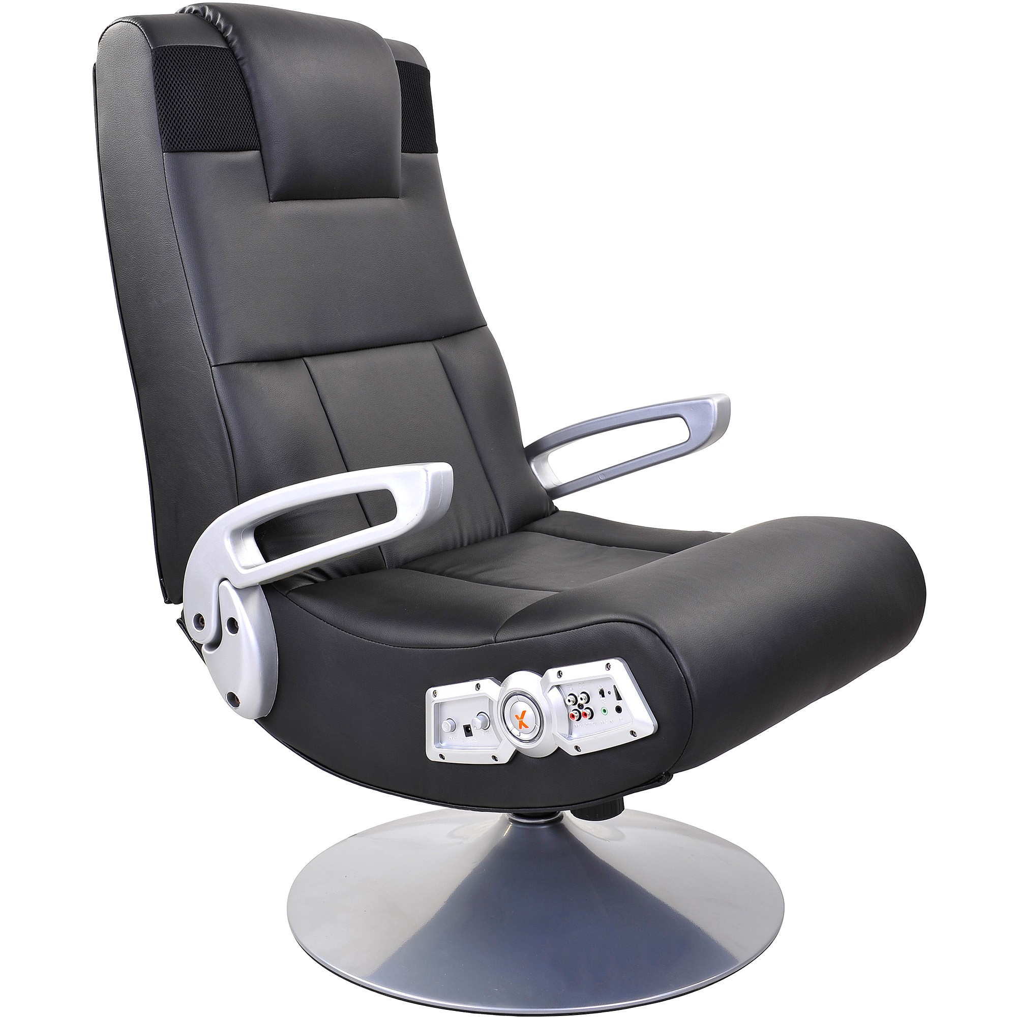 x rocker pedestal video rocker gaming chair with bluetooth technology walmart com