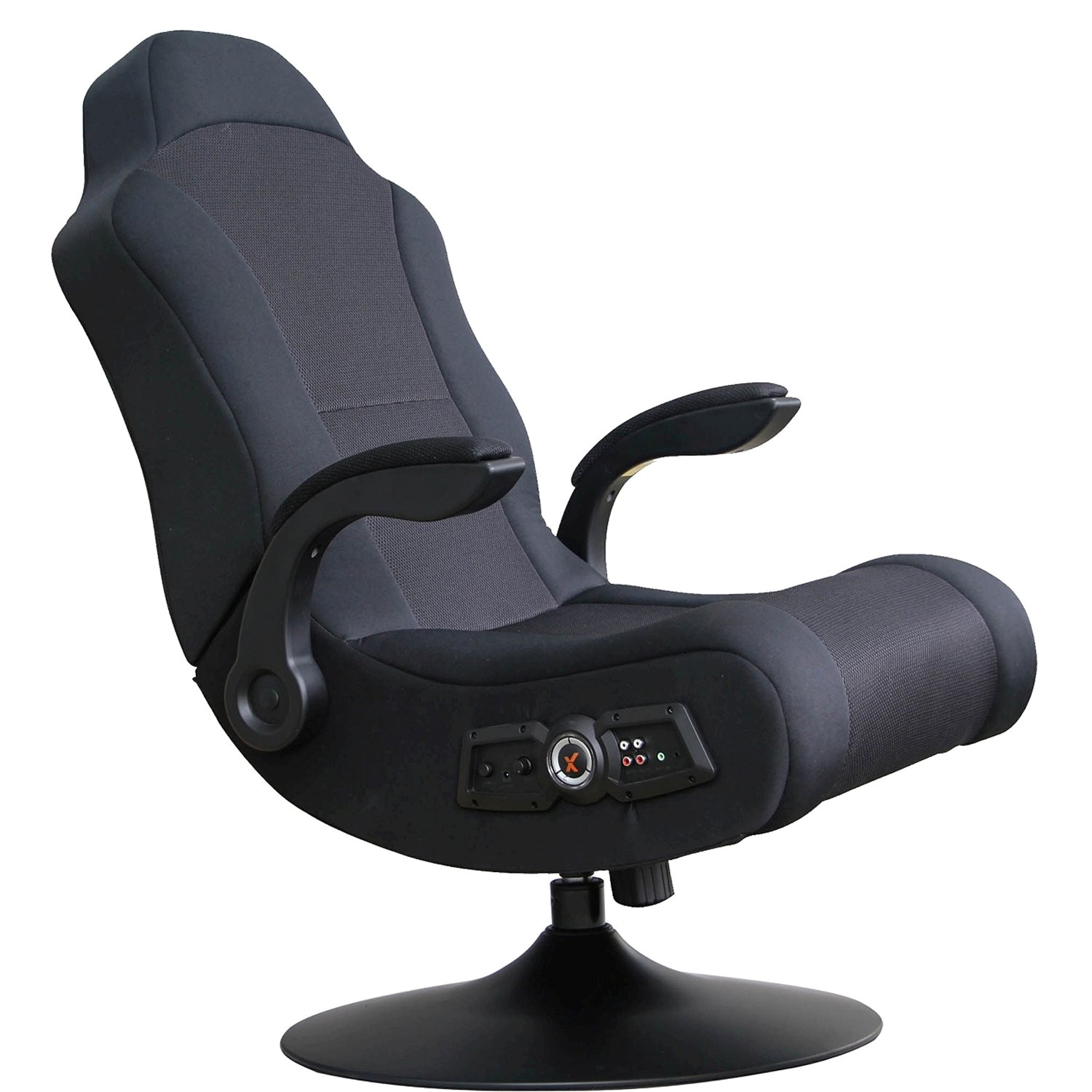 amazon com x rocker 5142201 commander 2 1 audio gaming chair sports outdoors