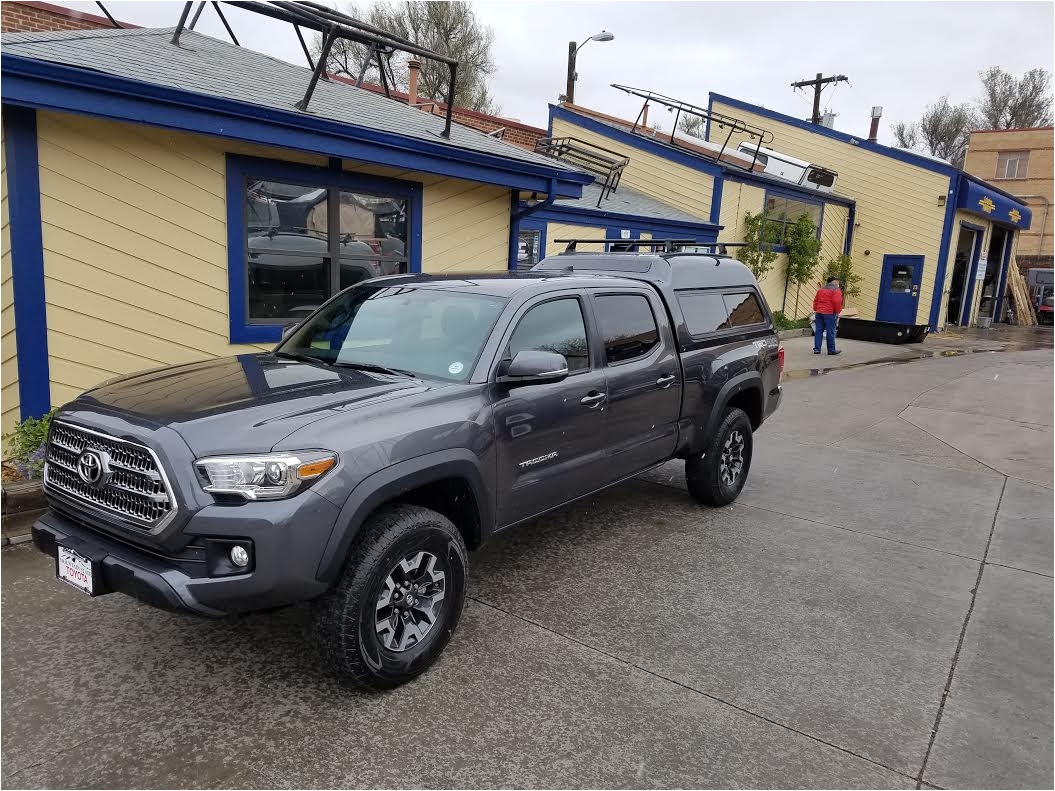 Yakima Truck topper Rack 2016 Tacoma Dbl Cab are Mx Series Yakima Suburban toppers