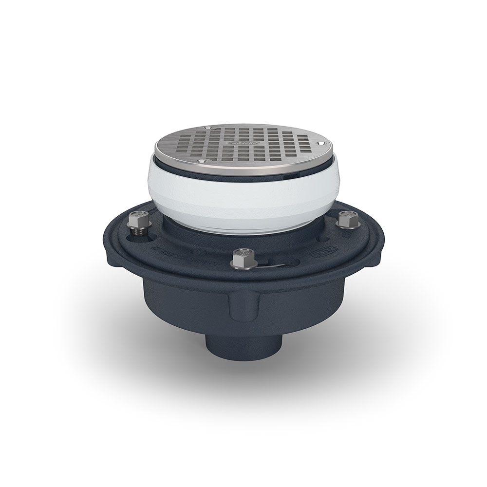 zurn ez1 adjustable floor drain