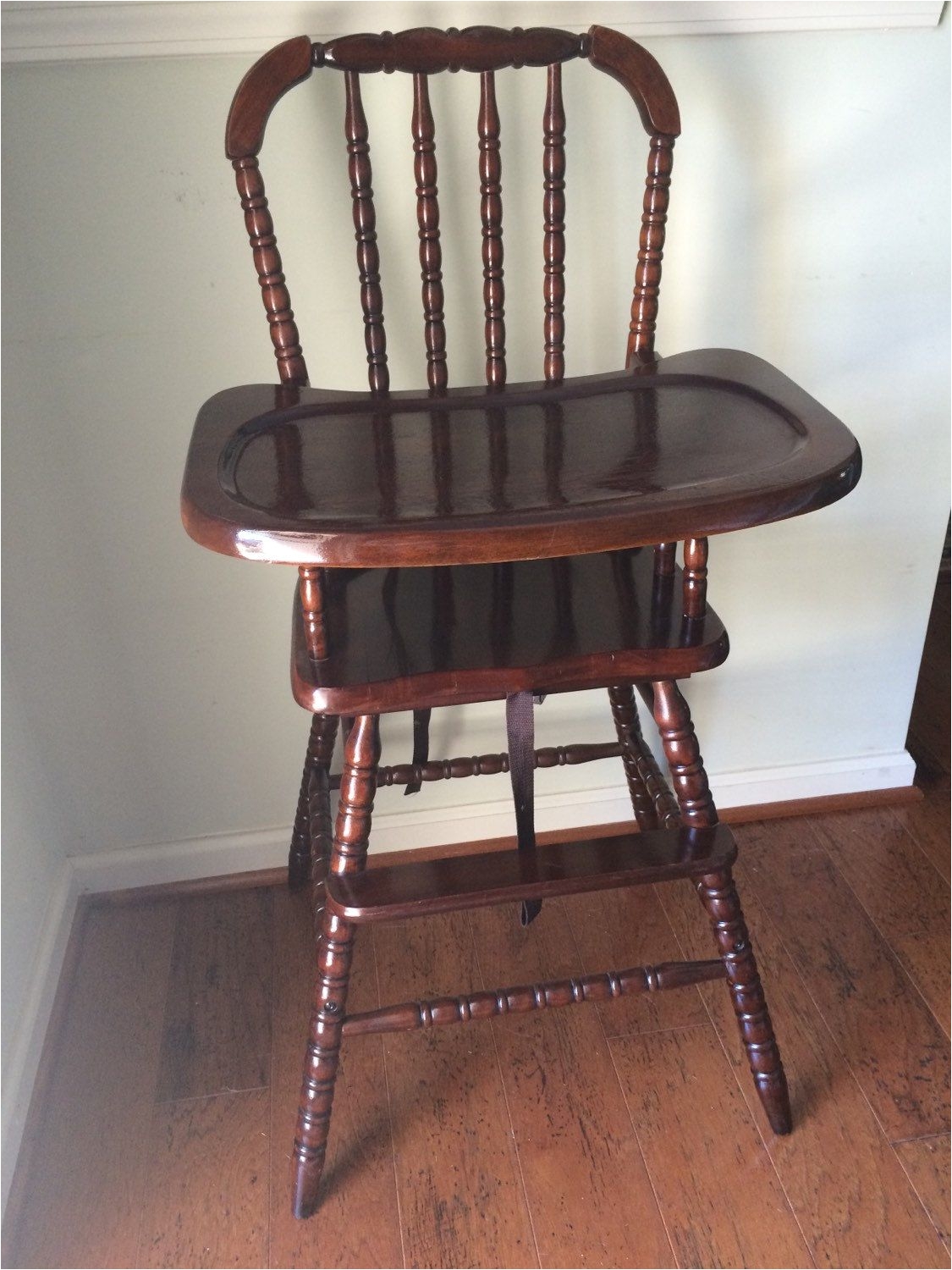 4 Moms High Chair Vintage Wooden High Chair Jenny Lind Antique High Chair Vintage
