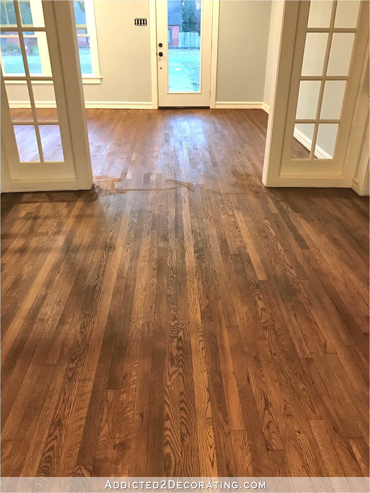 Best Type Of Polyurethane for Hardwood Floors Adventures In Staining My Red Oak Hardwood Floors Products Process