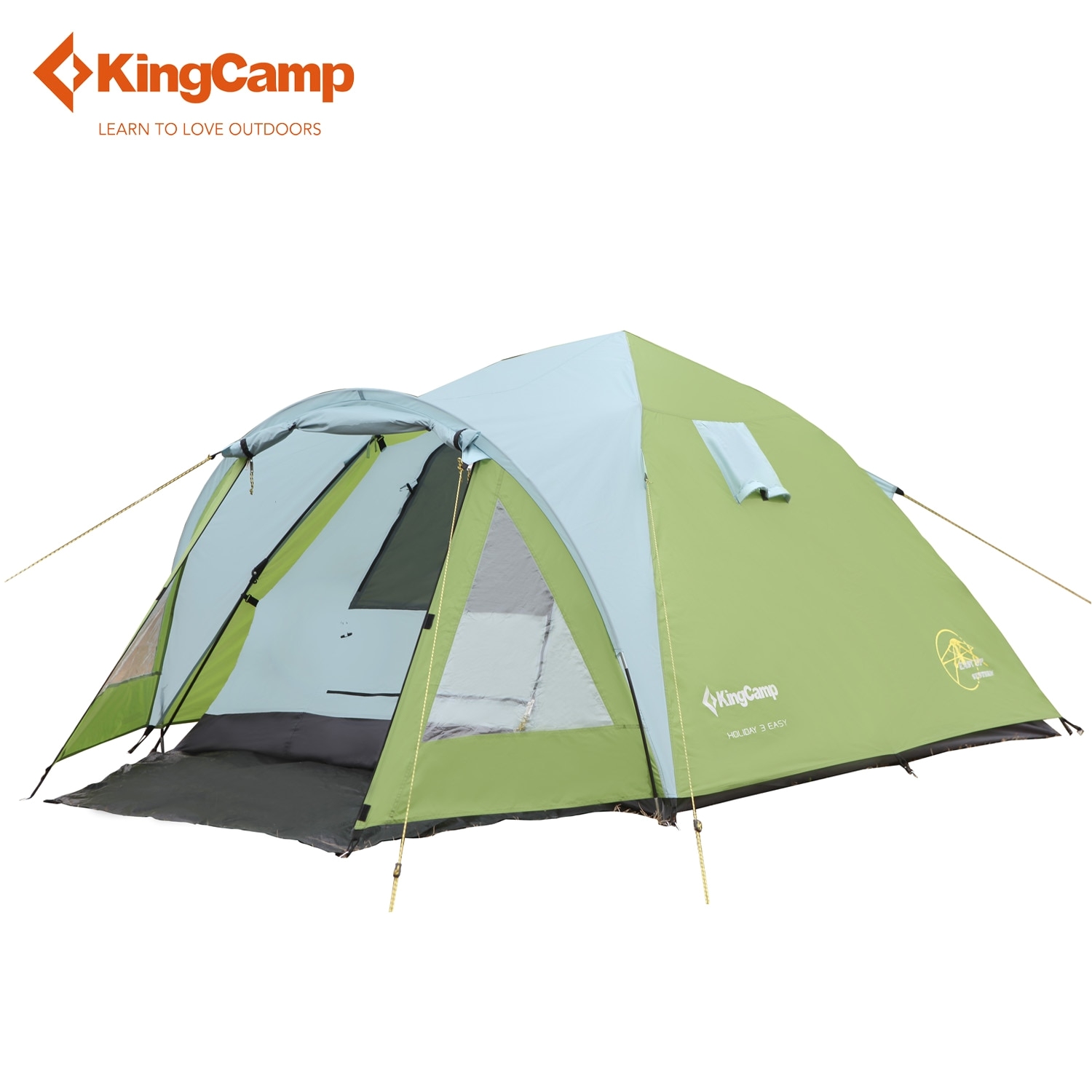 Camping Tent Flooring Kingcamp Holiday 3 Person 3 Season Outdoor Tent for Family Camping
