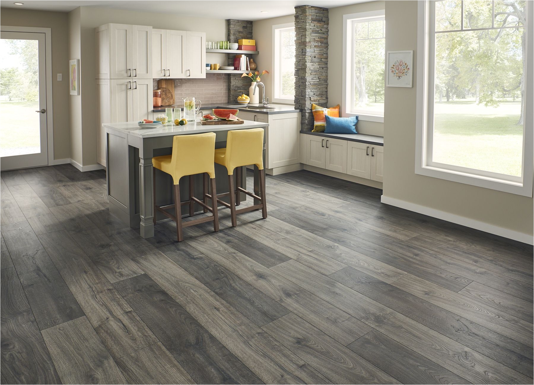 Consumer Reports Best Buy Laminate Flooring Let Your Imagination Roll with the Smoky Charcoal Grays Haze Blue