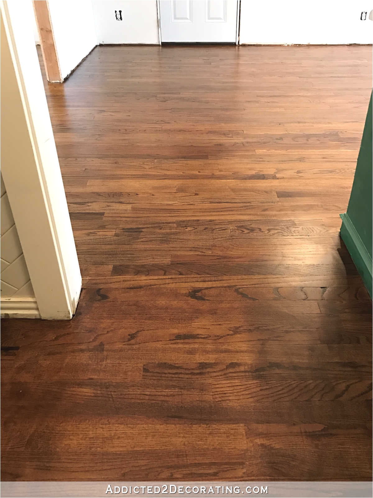 Dog Pee On Wood Floor Gorgeous My Newly Refinished Red Oak Hardwood Floors Refinishing