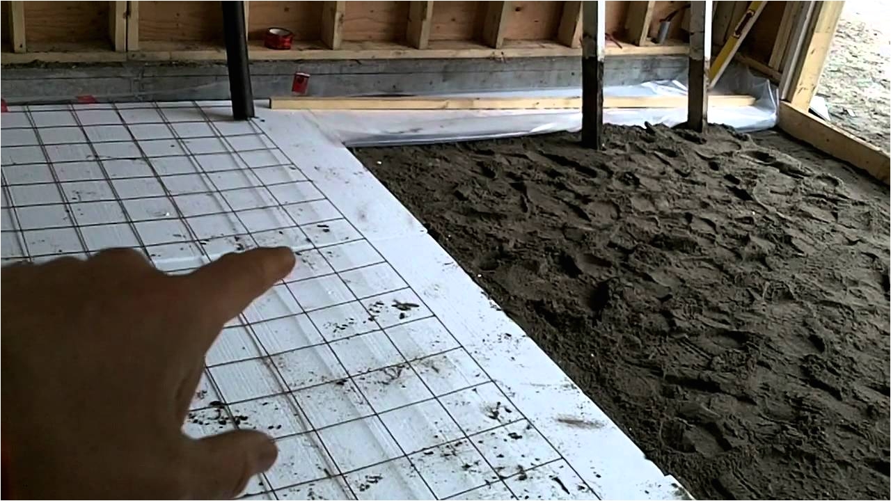 Floor Leveling Contractor Garage Build Part 13 Preparing the Floor to Pour Concrete Youtube